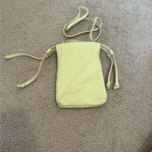 Madewell Yellow Crossbody Pouch Bag BNWT
